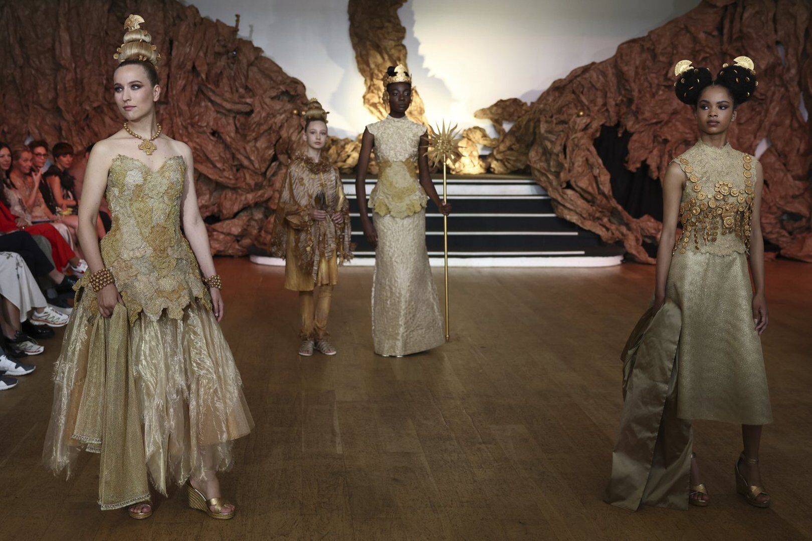 Franck Sorbier fuses Andean splendor with Parisian pageantry on couture runway